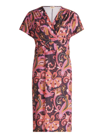 CARTOON Jerseykleid mit Raffung in Violett/Rosa