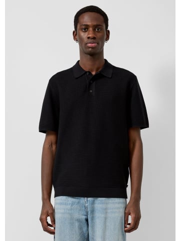 QS Polo-Shirt in 9999_schwarz