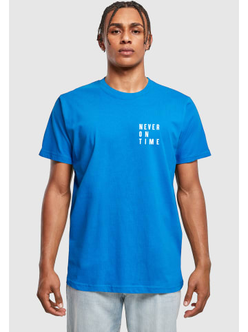 Mister Tee T-Shirt in cobalt blue