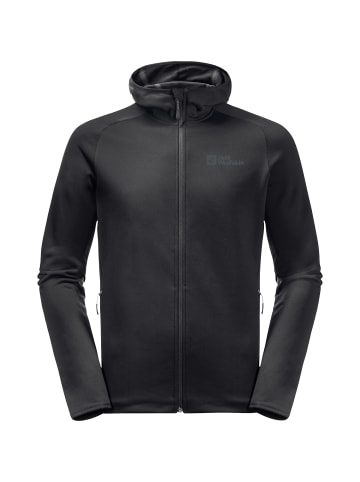 Jack Wolfskin BAISELBERG HOODED FZ M in Schwarz