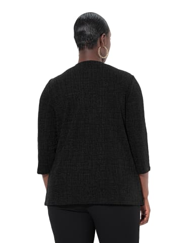 Ulla Popken Bluse in schwarz