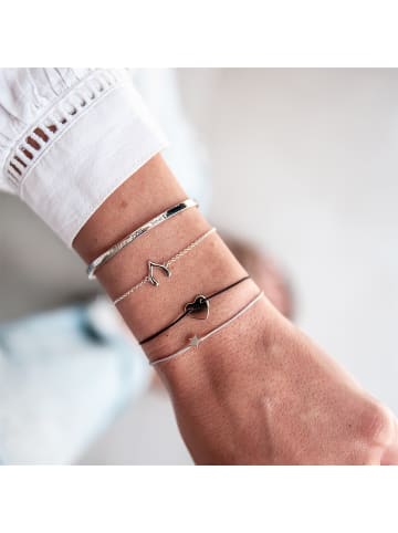Glanzstücke München Armband Stern aus Sterling Silber in silber