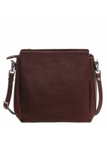 Adax Handtasche für Damen in dunkelbraun in dunkel-braun