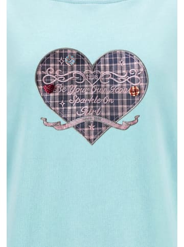 myMo Women Sweatshirt in Aqua