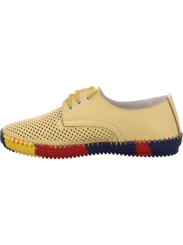Artiker Schnürhalbschuh in gelb
