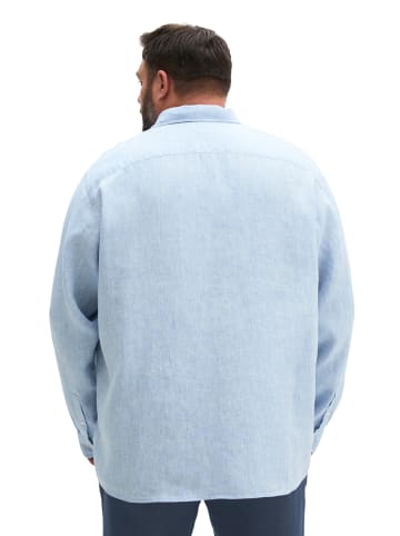 Marc O'Polo Haifischkragen-Hemd shaped in Light Blue
