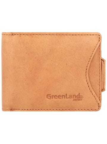 Greenland Nature Nature Geldbörse RFID Leder 10 cm braun