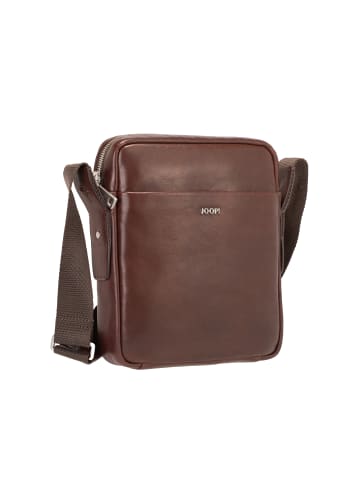 JOOP! Schultertasche 'Treviso Remus in Dunkelbraun 21 x 25 x 5 cm'