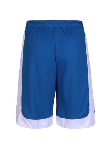 Spalding Shorts Hustle in dunkelblau / weiß