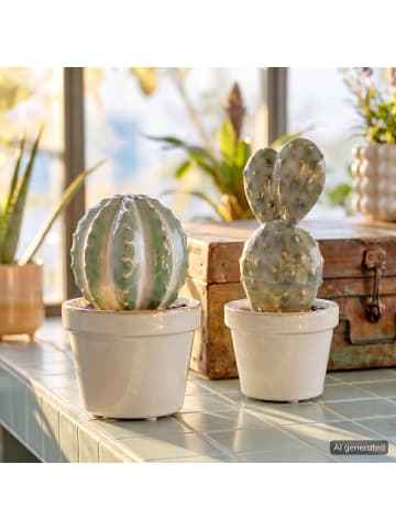 Butlers Deko Kaktus CACTUS in Grün