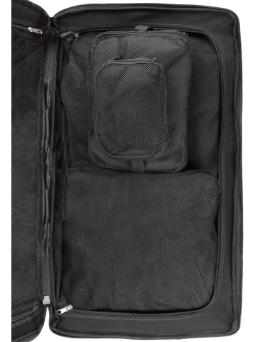normani Reisetasche 125 L mit 4 Kleidertaschen Aurori 125 in Dunkelgrau/Rot