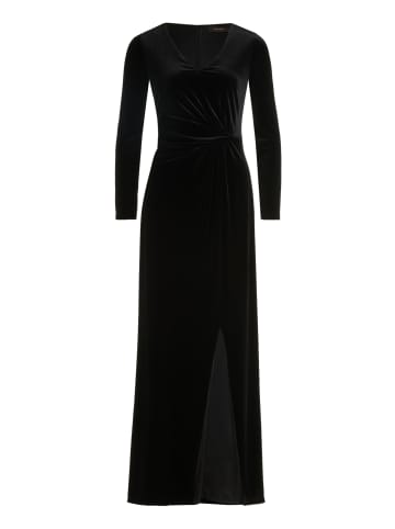 Vera Mont Abendkleid langarm in Schwarz