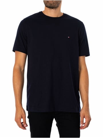 Tommy Hilfiger Rundhals T-Shirt für Herren in blau