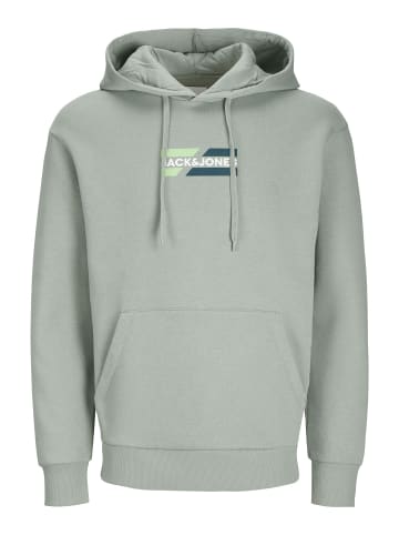 Jack & Jones Kapuzenpullover in Iceberg Green