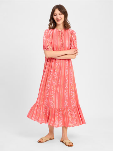 Y.A.S Kleid YASBella in koralle grün - 0001