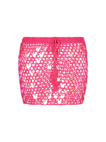 IZIA Women Skirt in fuchsia