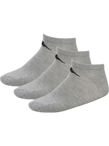 Kappa Socke "Knöchelhohe Socken im 3er Pack" in Grau