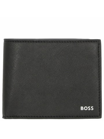 BOSS Zair - Herrengeldbörse 8cc 12 cm in schwarz