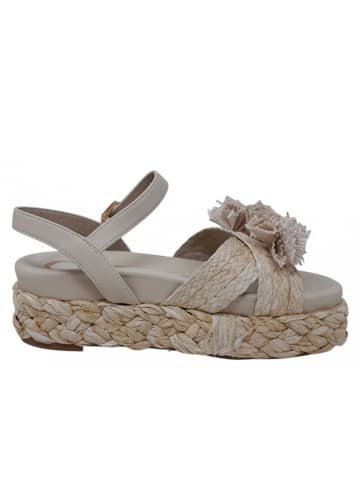 Cafe Noir Sandalette in Beige