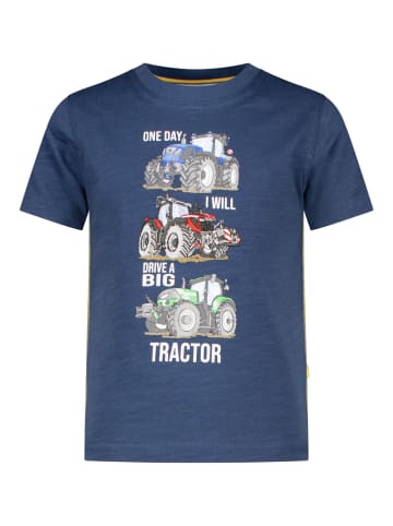 Salt and Pepper  T-Shirt Traktor in Dunkelblau