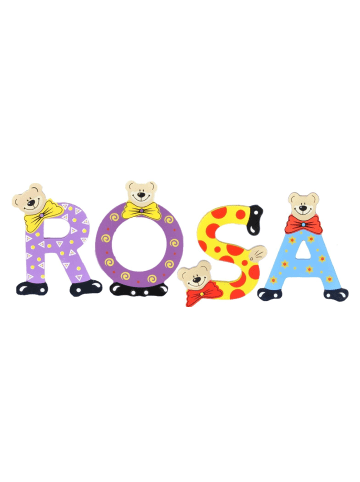 Playshoes Deko-Buchstaben "ROSA" in bunt