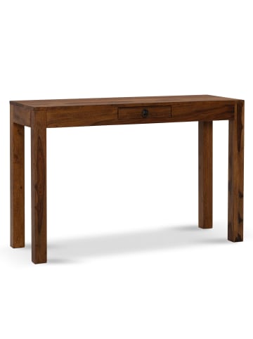FineBuy Schreibtisch "FB101359" in Braun /