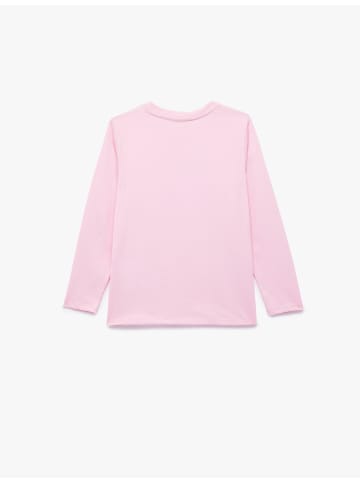 KOTON TSHIRT LS in Rosa