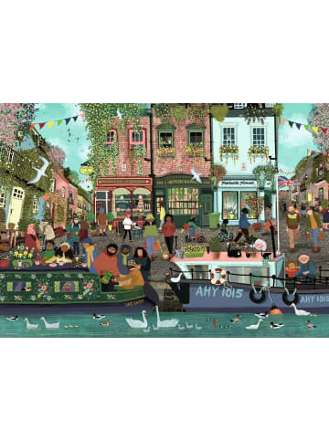 Ravensburger Ravensburger Puzzle 1.000 Teile Stadt am Fluss in bunt