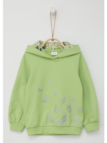 s.Oliver Sweatshirt langarm in Grün