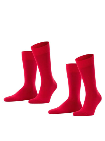 Falke Socken 2er Pack in Rot