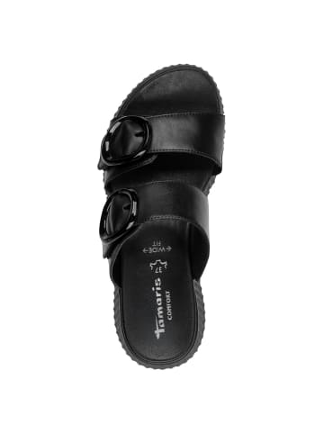 Tamaris WIDE FIT Pantolette in BLACK
