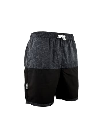 GUGGEN MOUNTAIN Badehose für Herren in schwarz in schwarz