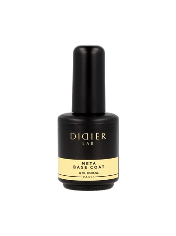 Didier Lab Nagellack Base/Top Coat UV Base Coat Meta 15 ml in clear