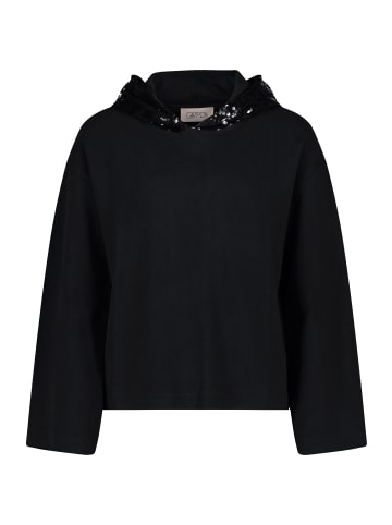 CARTOON Hoodie mit Print in Patch Black/Black