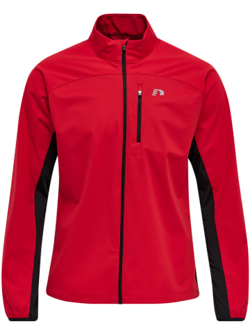 Newline Reißverschluss Jacke Reflektierend Logo Men Core Herren in TANGO RED