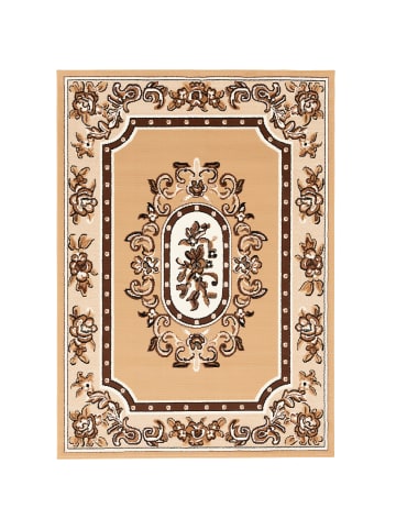 Pergamon Orient Velours Teppich Trendline in Beige