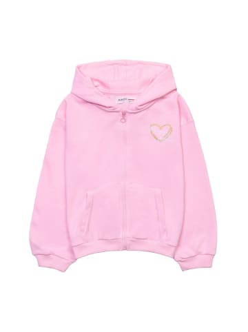 Minoti Sweatjacken 10ZTHRU 1 in Neonrosa