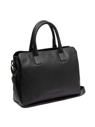 The Chesterfield Brand Valmonte Schultertasche Leder 32 cm in black