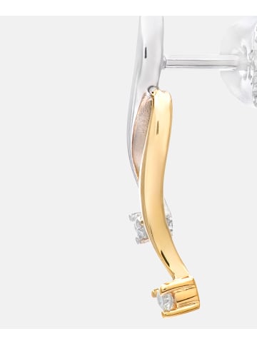 Diamant L'éternel Ohrhänger aus 375 Gelbgold mit Diamant