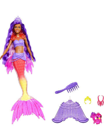 Mattel Barbie "Meerjungfrauen Power" Brooklyn Puppe (lila Haare) mit Zubeh&ouml;r