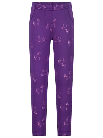 Salt and Pepper  Thermo-Leggings in grape