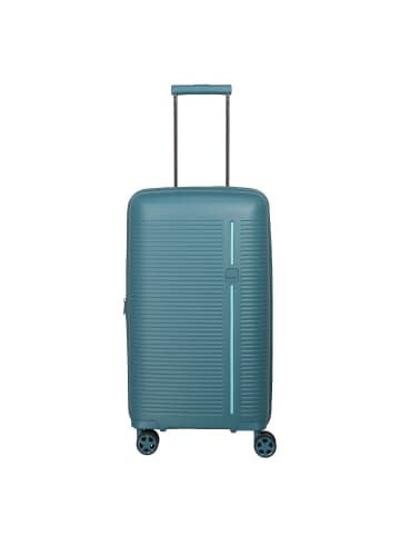 travelite Roomer 4 Rollen Trolley 66 cm aqua