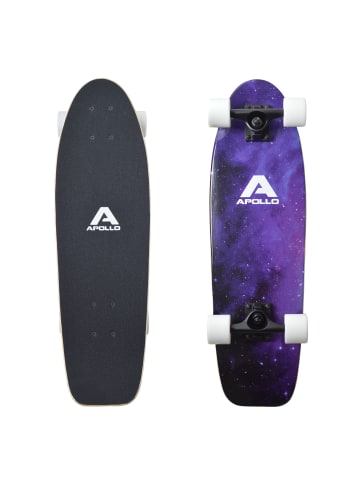 Apollo Midiboard - Cruiserboard " Nebula " in lila/schwarz