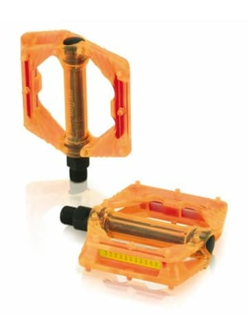 XLC Plattformpedal PD-M16 in orange transparent