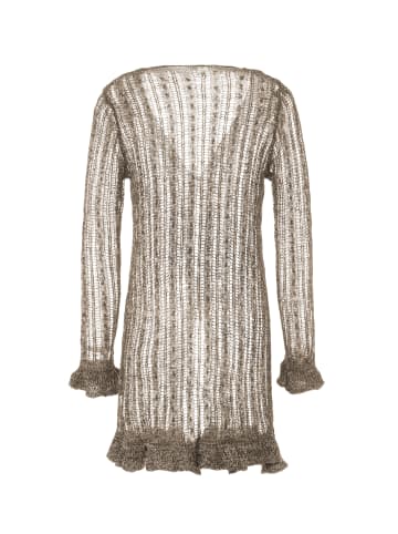 VIRITA Women Cardigan in Taupe