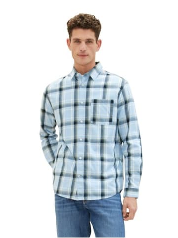 Tom Tailor KaroHemd für Herren in blau