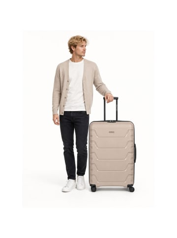 Smartbox Edition 01 4 Rollen Trolley 76 cm mit Dehnfalte beige