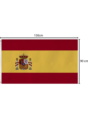 normani Fahne Länderflagge 90 cm x 150 cm in Spanien