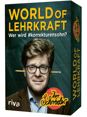 riva World of Lehrkraft - Das Kartenspiel | Wer wird #korrekturensohn?