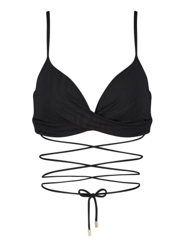 Beachlife Bikini-top Black Swirl in schwarz